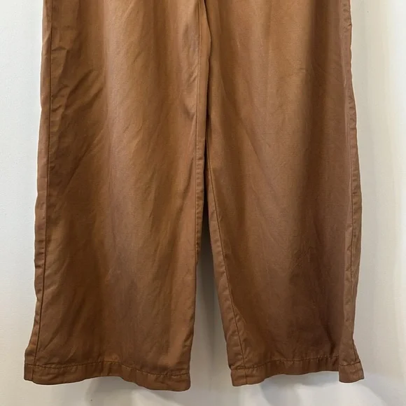 Madewell The Harlow Wide-Leg Pant Acorn Size 12 - Picture 5 of 12